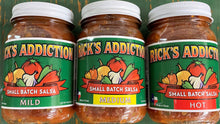 Load image into Gallery viewer, Rick&#39;s Addiction Salsa and Salsa Verde 3-Packs
